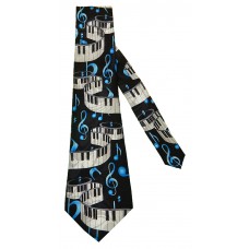 Steven Harris Keyboard Reel Neck Tie (Black)