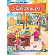 Alfred's Basic All-in-One Sacred Course - Book 3