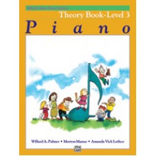 Alfred's Basic Piano Library Theory Book - Level 3