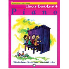 Alfred's Basic Piano Library Theory Book - Level 4