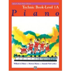 Alfred's Basic Piano Library Technic Book - Level 1A 