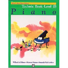 Alfred's Basic Piano Library Technic Book - Level 1B