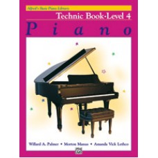 Alfred's Basic Piano Library Technic Book - Level 4