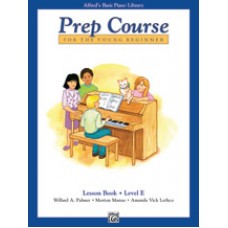 Alfred Basic Piano Prep Course Lesson Book - Level E