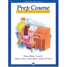 Alfred Basic Piano Prep Course Theory Book - Level E