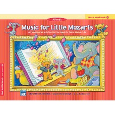 Alfred Music for Little Mozarts Music Workbook Book - Level 1