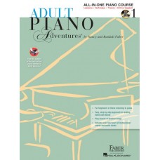 Piano Adventures Adult: All-in-one Book 1 with CD/DVD Set 