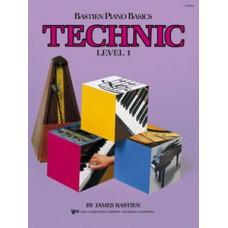 Bastien Piano Basics: Technic Book Level 1
