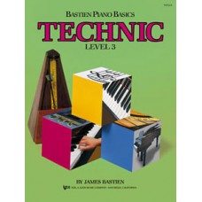 Bastien Piano Basics: Technic Book Level 3