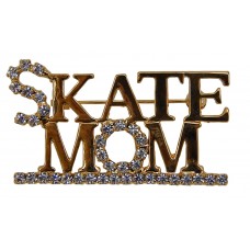 Brooch "Skate Mom" (Gold)