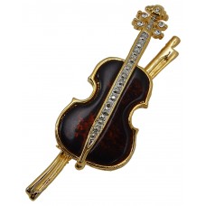 Brooch Cello (Gold)